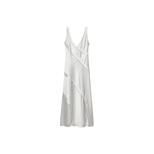 ZARA Многоцветные Женские Платья без рукавов