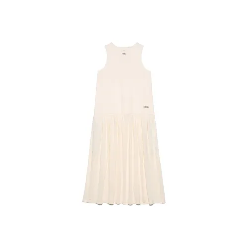 Nanamica SS25 Без рукавов Платье Женское Айвори