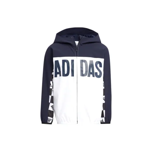 Adidas Королевский синий Kids Куртки