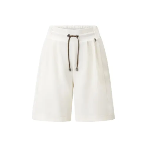 BOGNER FEA Повседневные шорты Женские Экрю W753