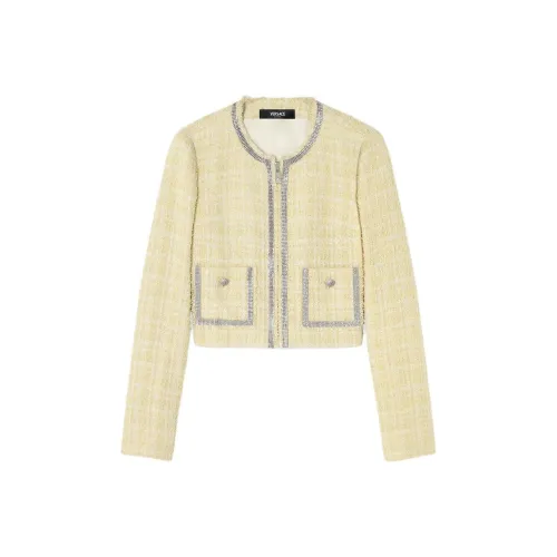 VERSACE Medusa Куртки и Пальто Женские Желтые