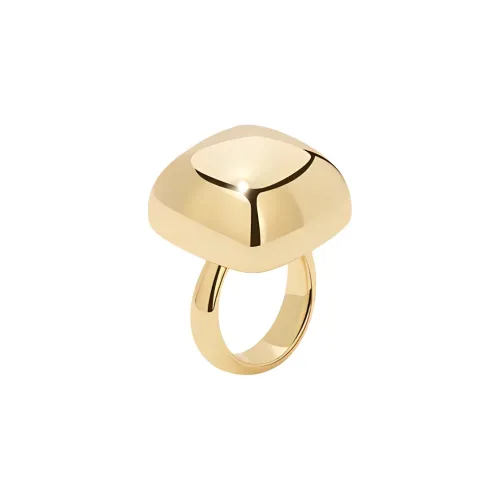 KHEMIA Кольца из стерлингового серебра 925 пробы с золотым покрытием унисекс золото