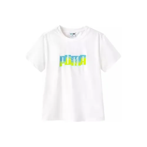 PUMA Белые Детские Футболки