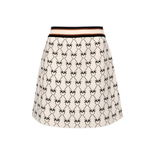 PINKO Белая Женская Повседневная Короткая Юбка