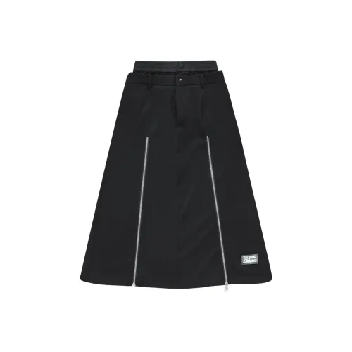 FILA FUSION Глубокий черный Женские Повседневные длинные юбки