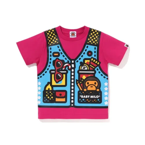 A BATHING APE Kids Т-рубашки