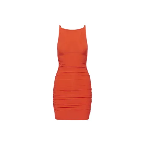 ARITZIA BABATON Sentiment Платье Без рукавов Платье Женские Hot Cheeky Красный Hot Lipstick Красный
