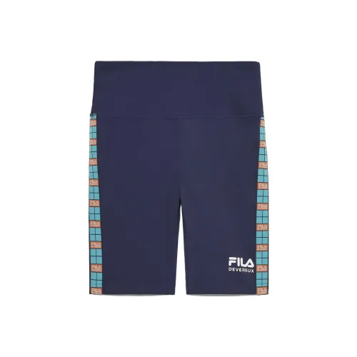 FILA Темно-синие Женские Спортивные Шорты