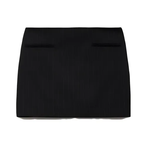 ZARA Черные Женские Повседневные Короткие Юбки