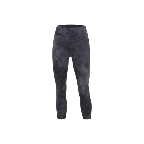 Lululemon Wunder Train Dye Asphalt Gray Graphite Gray Женские Спортивные Брюки