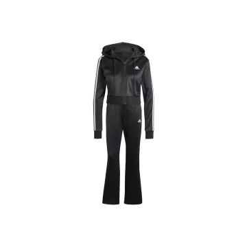 Adidas Спортивная одежда Glam TRACK SUIT Повседневный Костюм Женский Черный