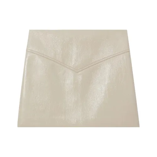 PROENZA SCHOULER Бежевые Женские Повседневные Короткие Юбки