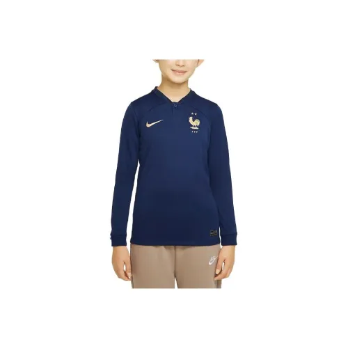 Толстовка Nike Темно-синяя Детская