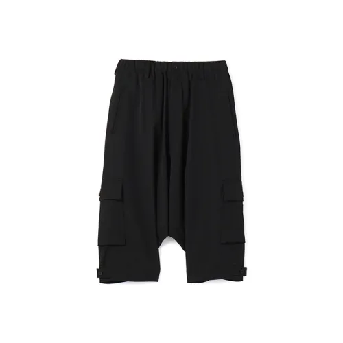 Yohji Yamamoto Черные Женские Карго Шорты