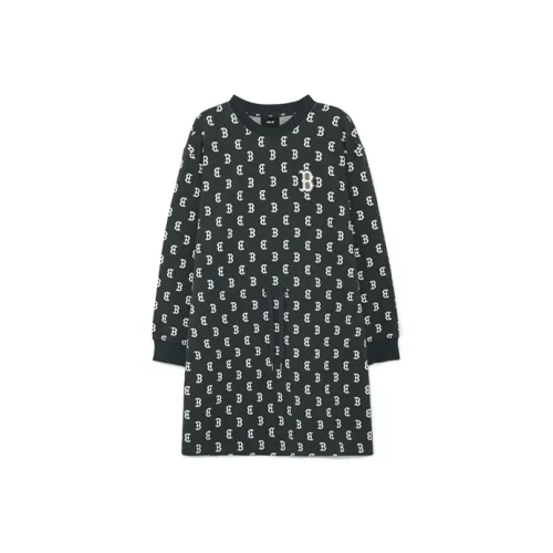 Mlb Base Logo Комбинезон Женские Угольный Серый