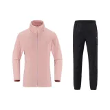 Set (Soft Pink Top + Classic Black Pants)  
Комплект (Мягкий Розовый Топ + Классические Черные Штаны)