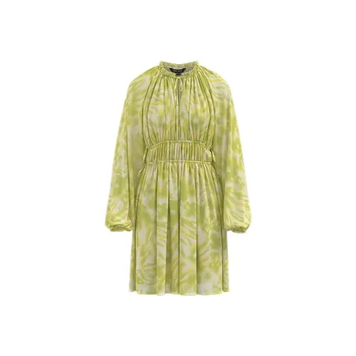 URBAN REVIVO Boho Style Длинное Платье с Длинными Рукавами Женское