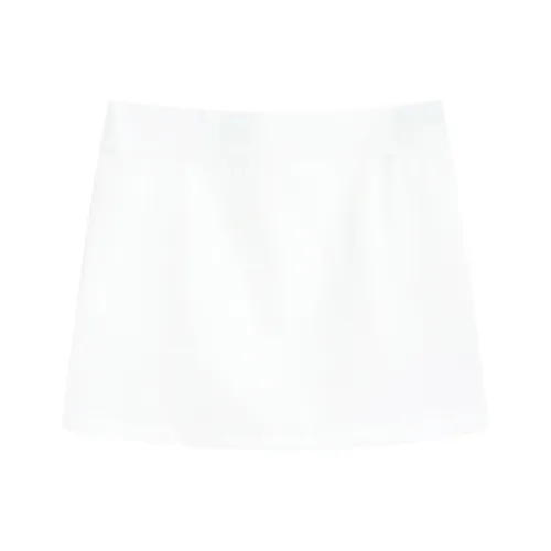SNZX Повседневные короткие юбки Женские Белые