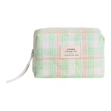 Зеленый мешок для хранения косметики Field