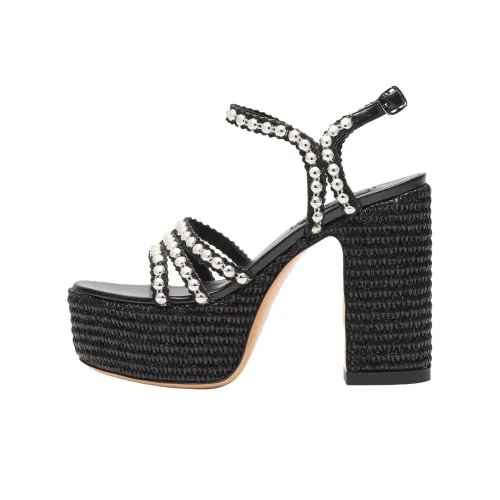 Casadei Isa Studsway One Ремень Сандалии 12 см Женские Черные