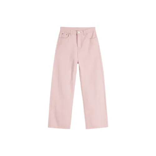 ETSE Розовые Женские Джинсы