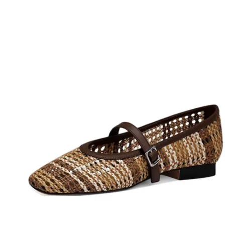 JESSICA SOPHIA Туфли Mary Jane с плоской подошвой Женские