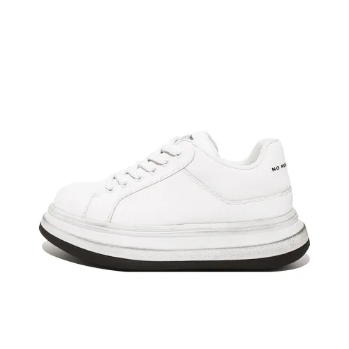 OUBLI OB Опал Высота Увеличивающая Низкий Топ Повседневная Обувь Мужская Белая