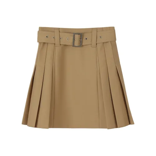 NancyCavally Повседневные короткие юбки женские хаки