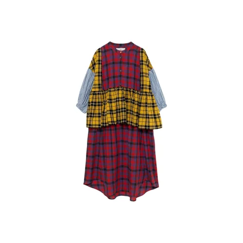 Vivienne Westwood Red Женские Длинные Рукава Платья