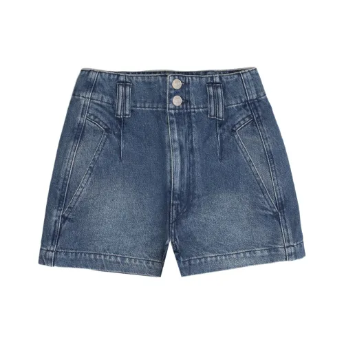 ISABEL MARANT Синие Женские Джинсовые Шорты
