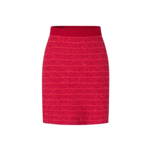 JZ. ANNAKRO Повседневные короткие юбки Женские Красный