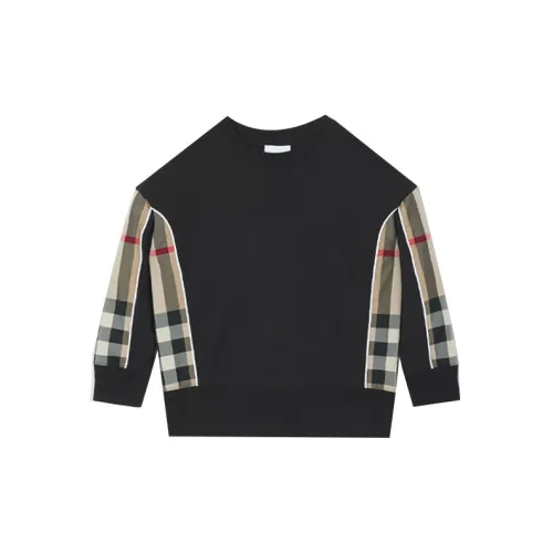 Burberry Черный Kids Свитшоты
