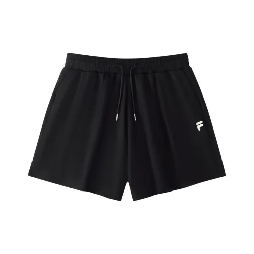 FILA FUSION FUSIONEER SS25 Повседневные шорты Женские Глубокий черный BK