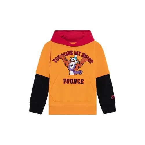 LINING YOUNG Sports Life Collection Толстовка Детская Желтая