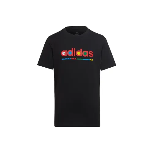 Adidas Черные Детские Футболки