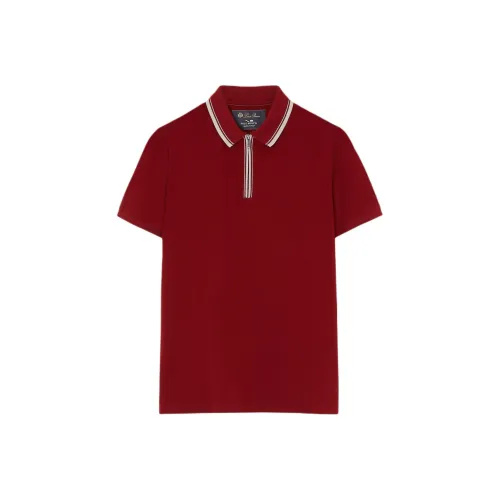 Loro Piana Red Men's Polo