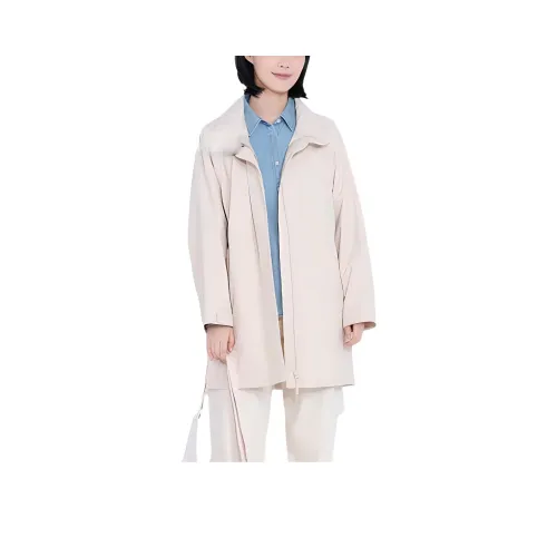 UNIQLO Куртка Женская Светлый Бежевый