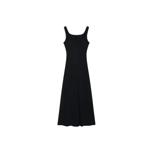 Oddgoods Slip Платье Женское Черное