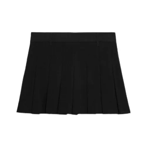 ZARA Повседневные шорты женские черные