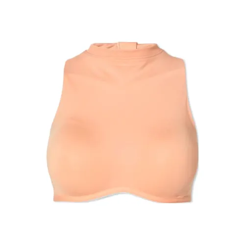 Adidas Апельсин Женские Спортивные Майки Без Рукавов