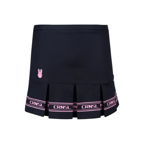 CORALIAN Повседневные короткие юбки Женские Черный