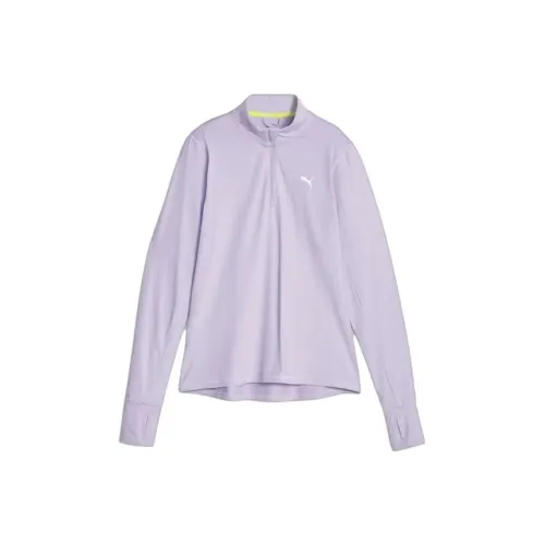 PUMA FAV LS Фиолетовый Женская одежда для фитнеса