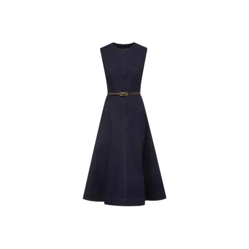 VERONICA BEARD Без рукавов Платье Женское Синее