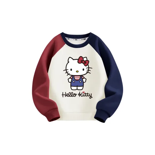 Hello Kitty Свитшот Галстук Greet Красный синий Детский