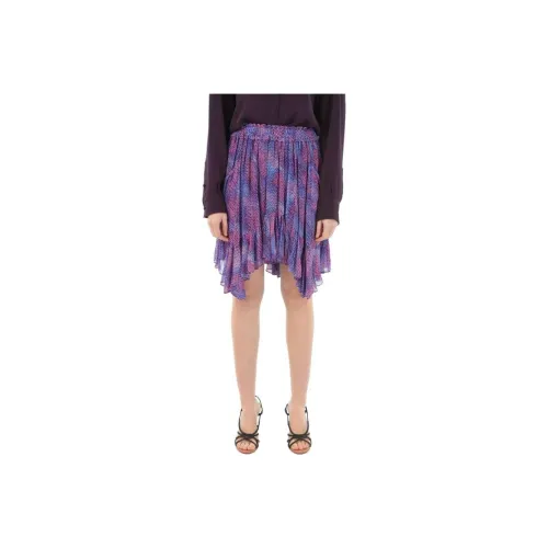ISABEL MARANT Серо-фиолетовый Женские Повседневные Длинные Юбки
