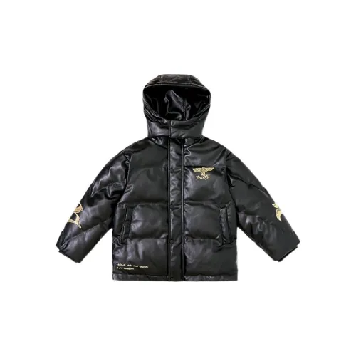 BOY JUNIOR Хлопковый пуховик Черный Детский