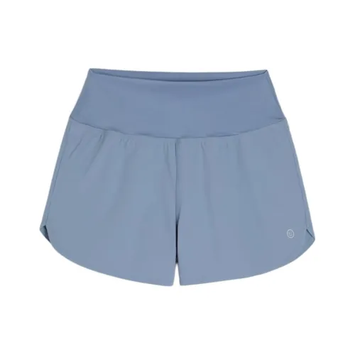 Hollister Повседневные шорты женские серо-голубые