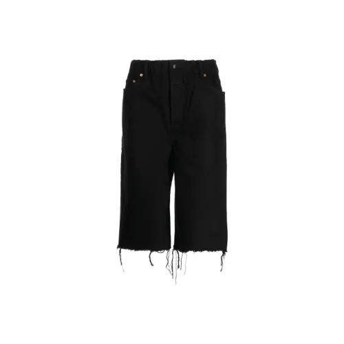alexander wang Черные Женские Джинсовые Шорты