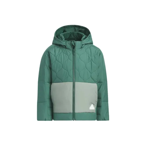 Adidas Зеленые Детские Куртки