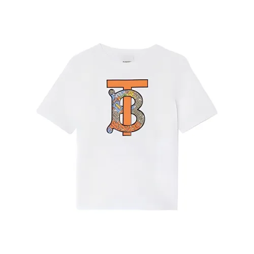 Burberry Белые Детские Рубашки T